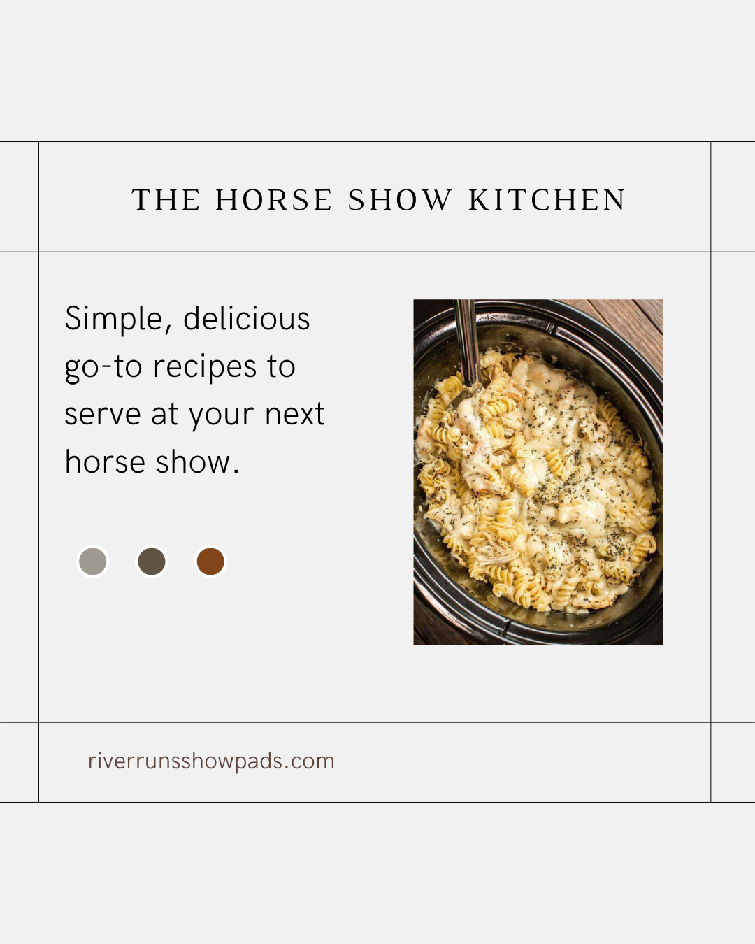 The Horse Show Kitchen