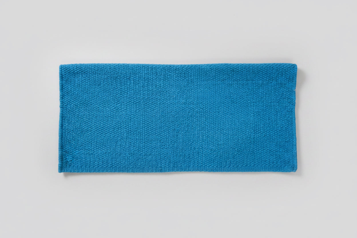 Solid Blue Saddle Blanket
