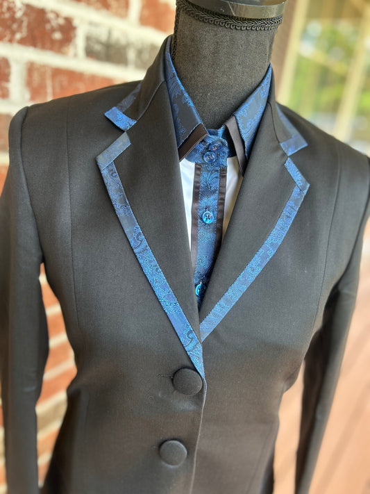 Navy & Black Suit
