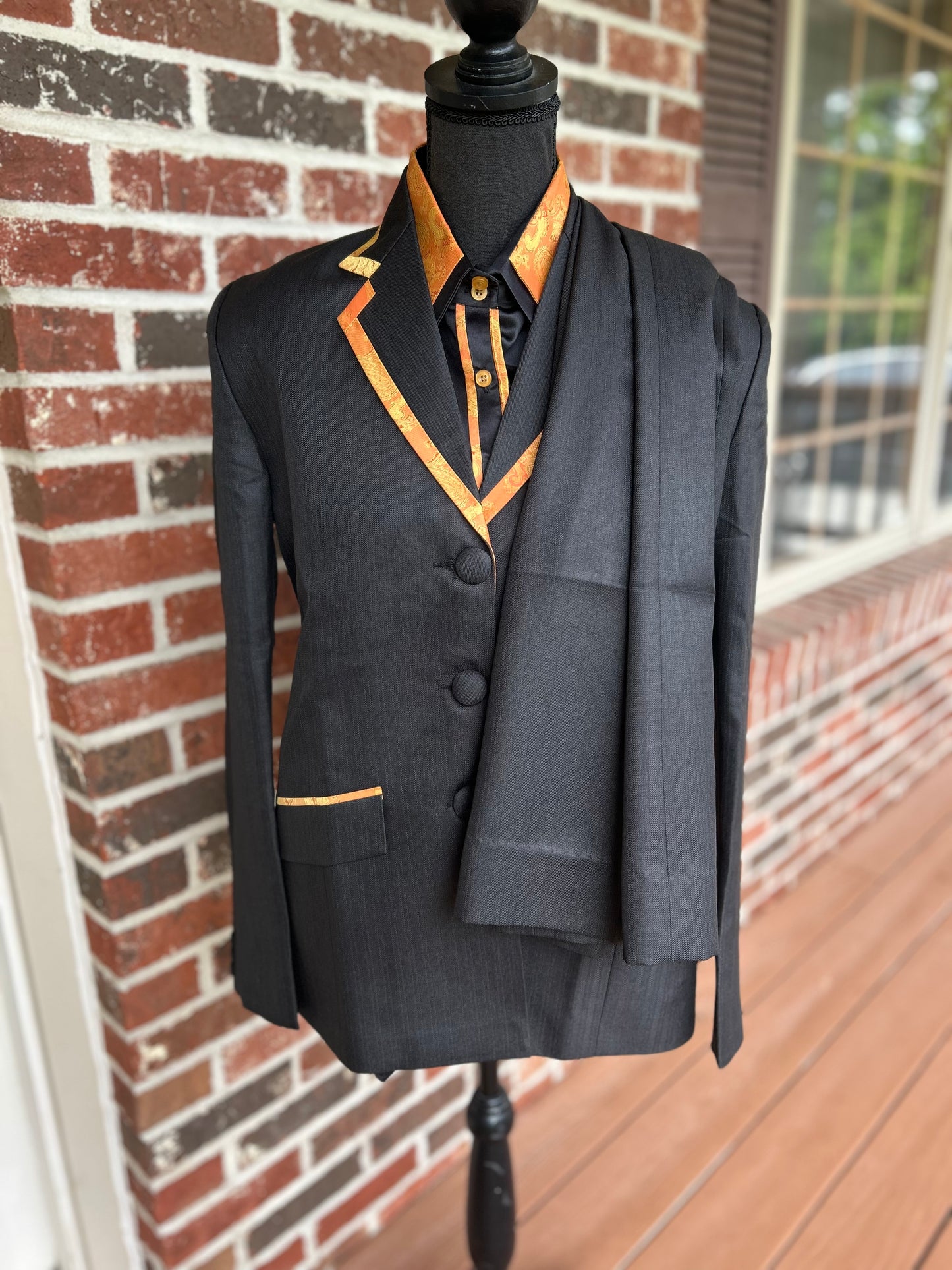 Black & Gold Suit