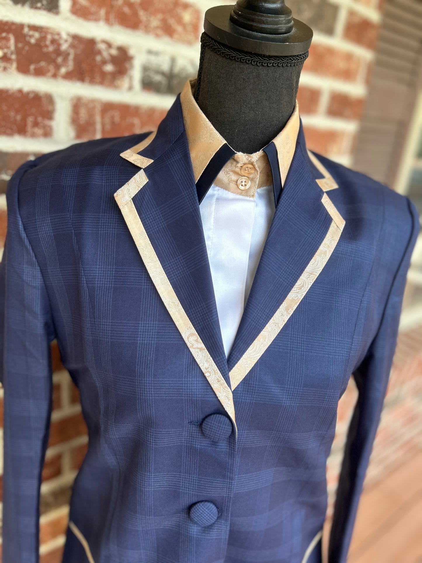 Navy & Ivory Showmanship Suit