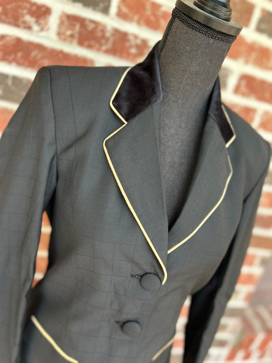 Black English Hunt Coat