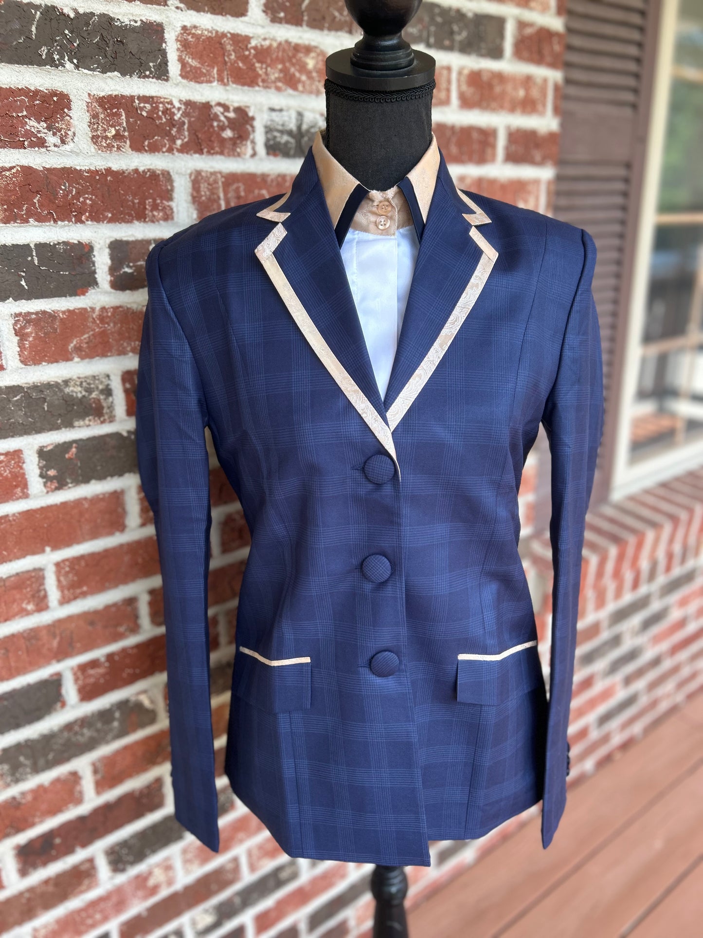 Navy & Ivory Showmanship Suit