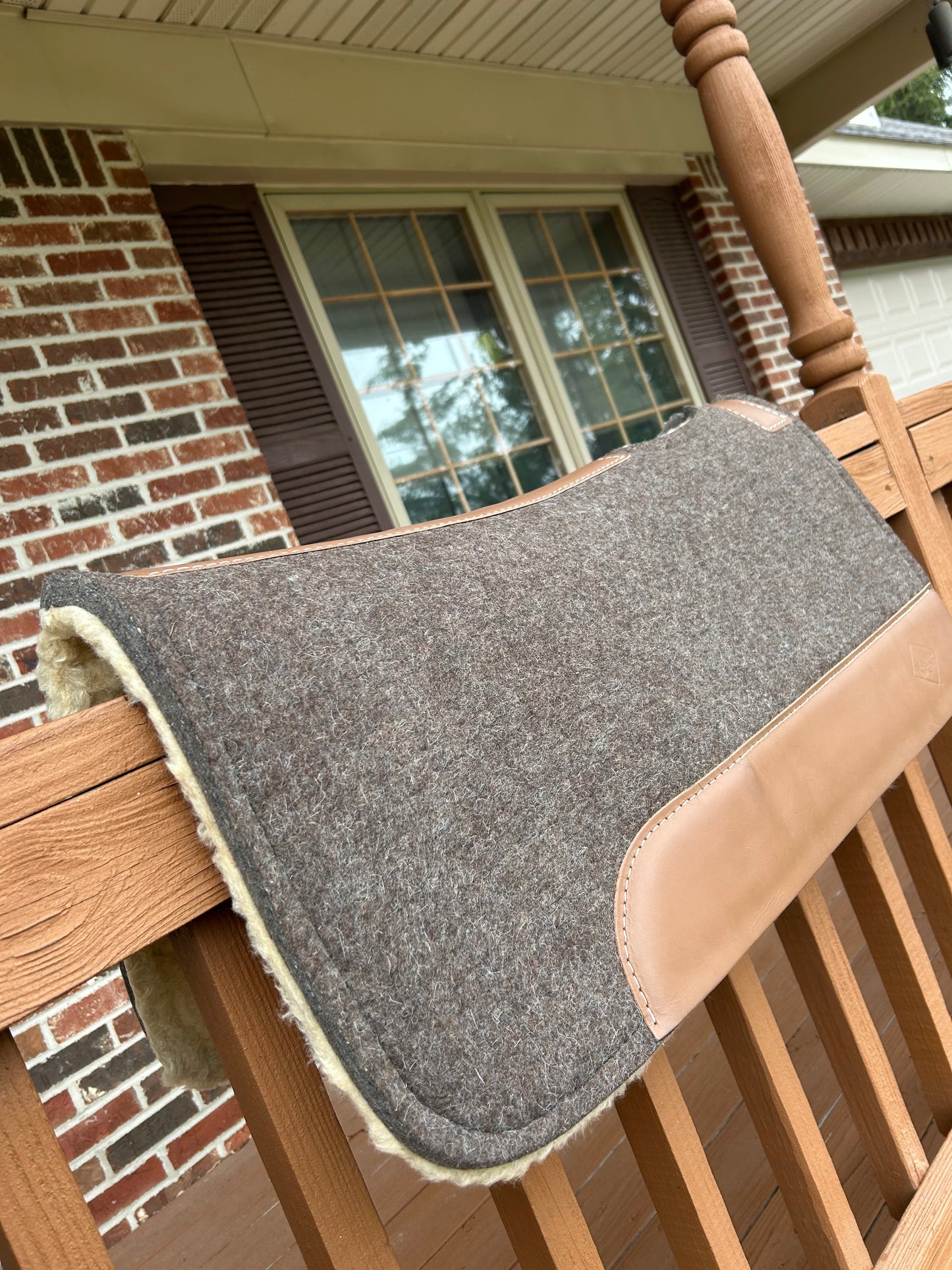 Wither-Comfort Fit Work Pad - Fleece Bottom