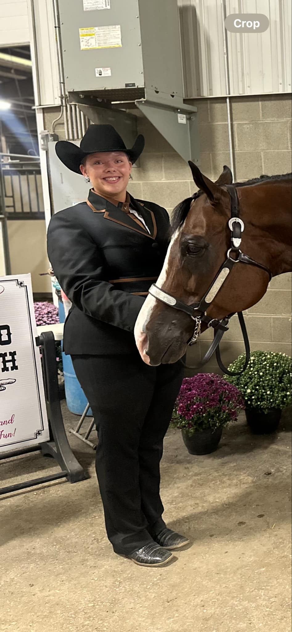 Black & Chocolate Showmanship/Halter Jacket
