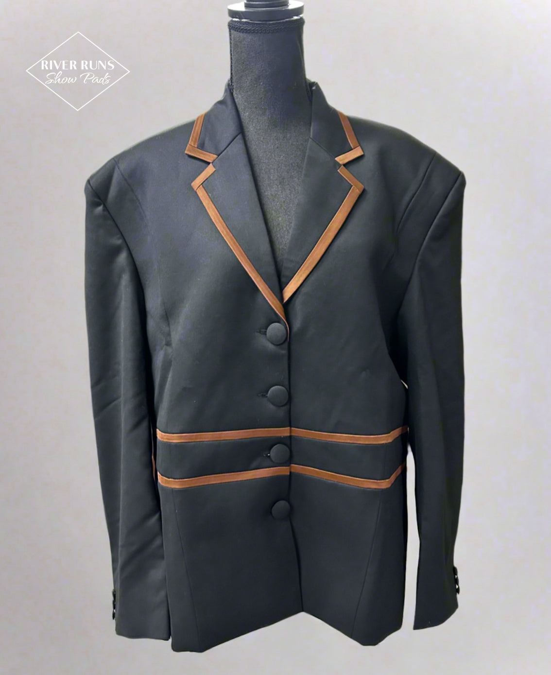 Black & Chocolate Showmanship/Halter Jacket