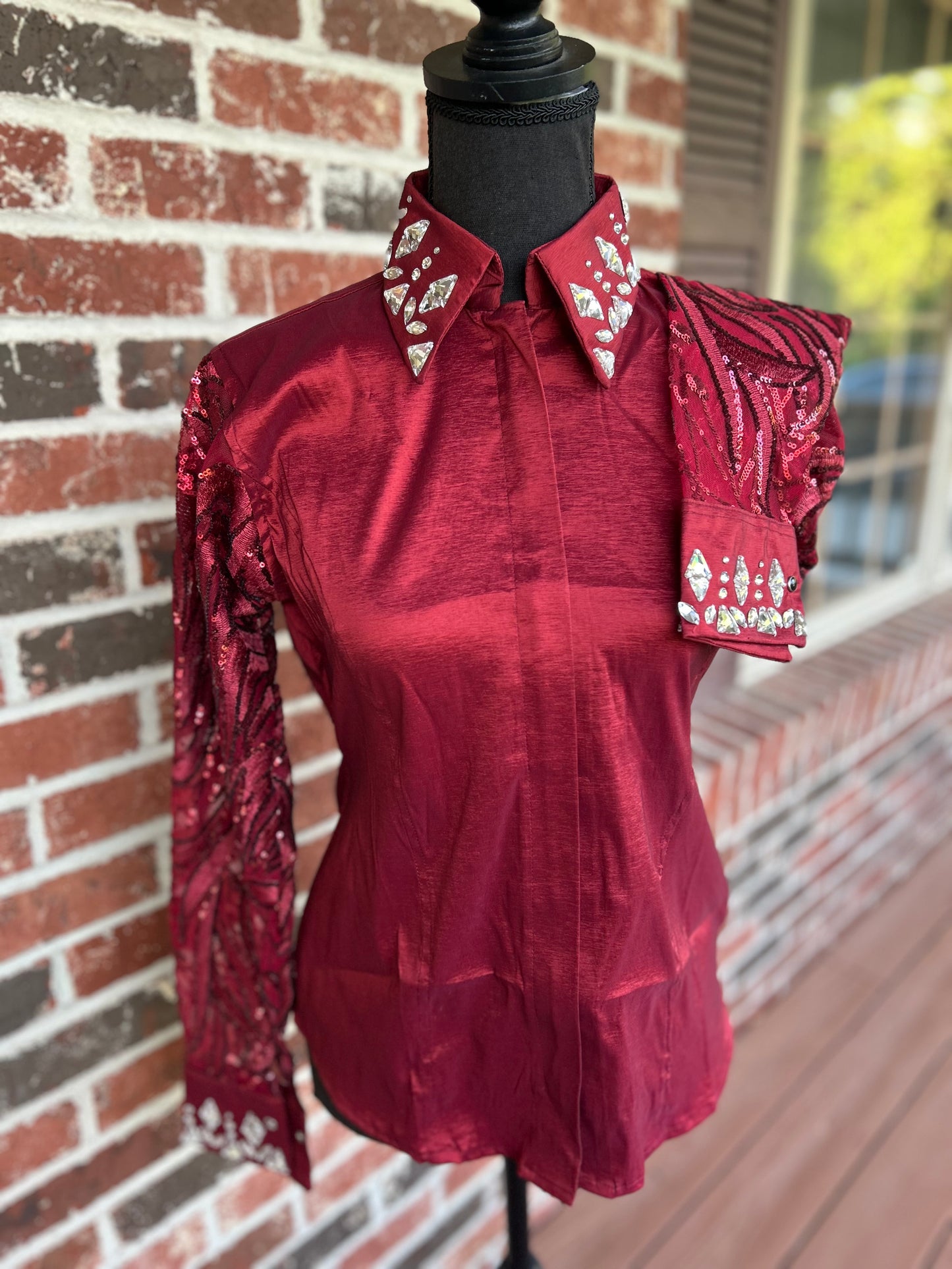 Burgundy All Day Shirt