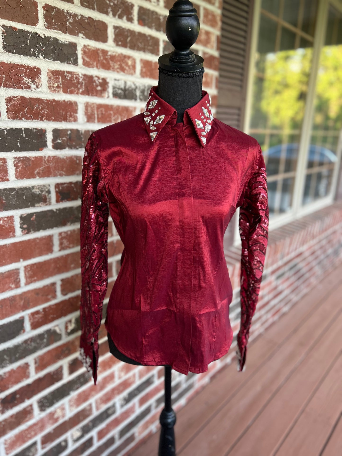 Burgundy All Day Shirt