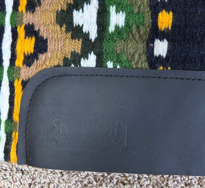 New - Green, Yellow & Brown Show Pad
