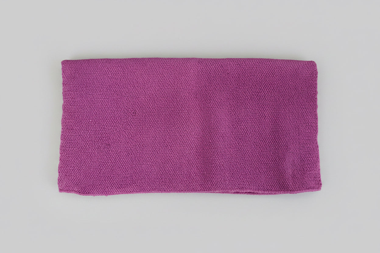Solid Pink Saddle Blanket