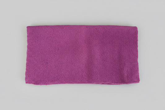 Solid Pink Saddle Blanket