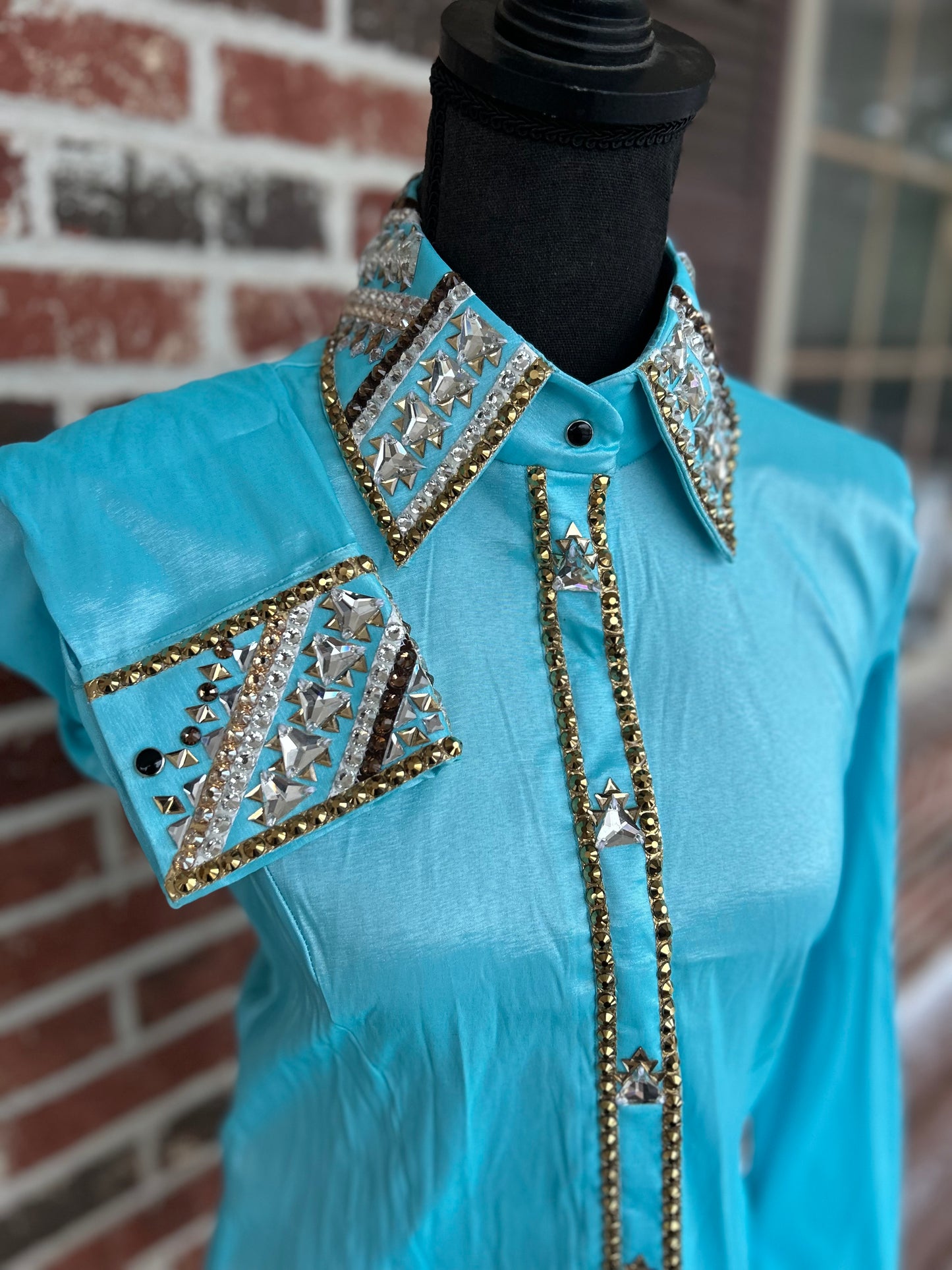 Light Blue & Gold All Day Shirt