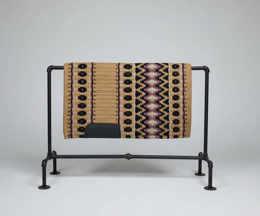 Tan, Mauve & Black Show Pad