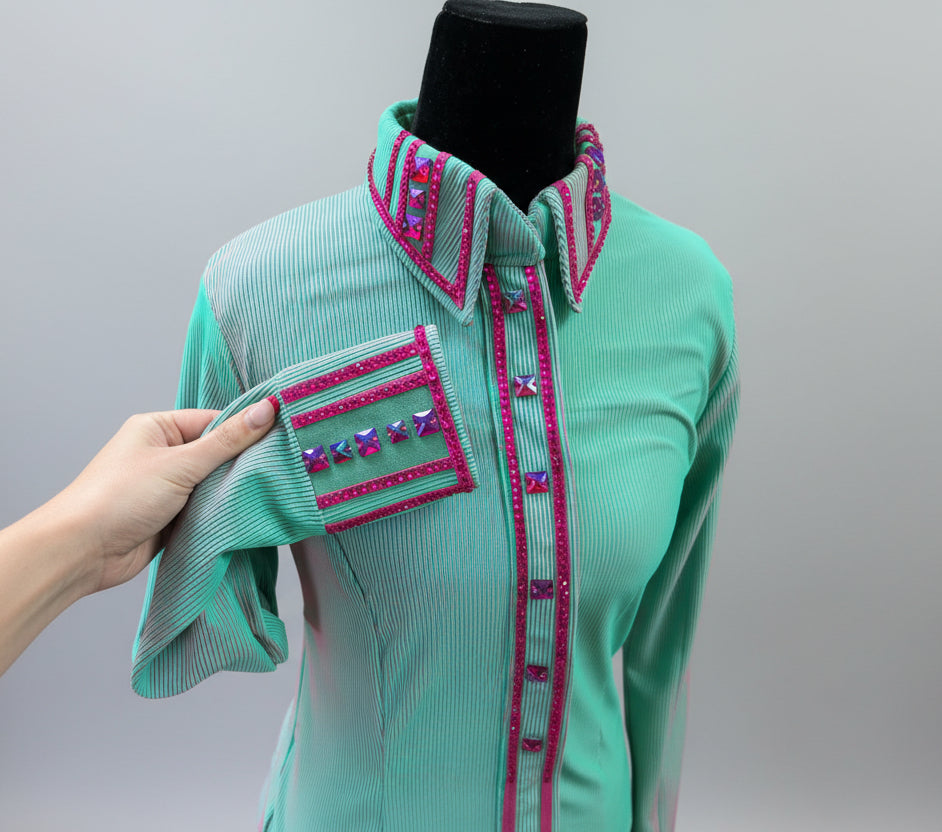 HB Designs - Pink & Mint Green All Day Shirt