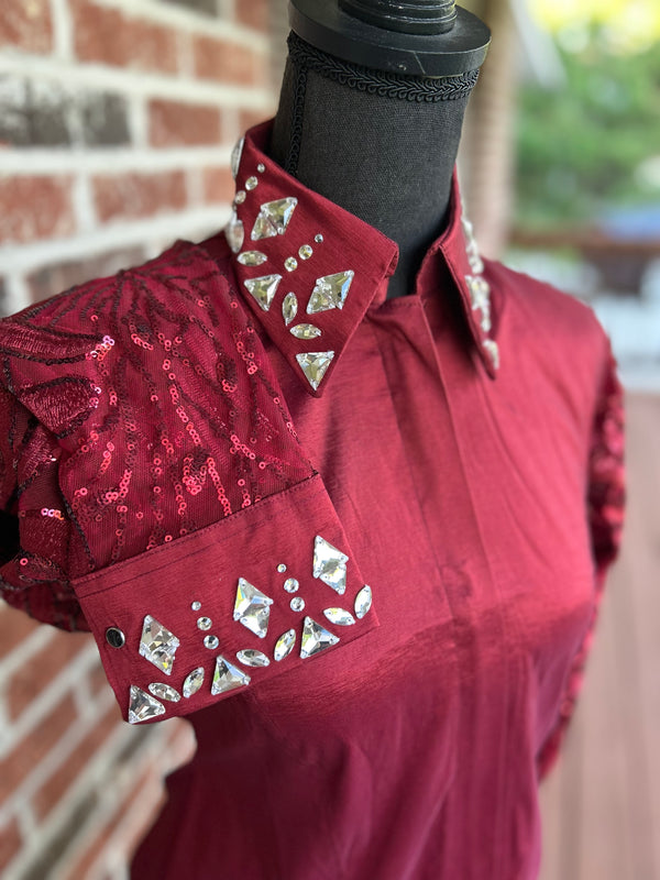 Burgundy All Day Shirt