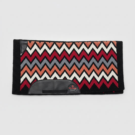 Red, Orange, White Hilason Saddle Blanket