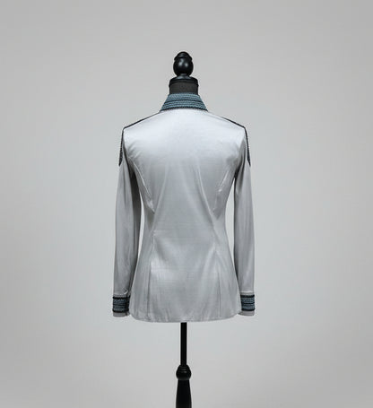 HB Designs - Grey, Navy & Green All Day Shirt