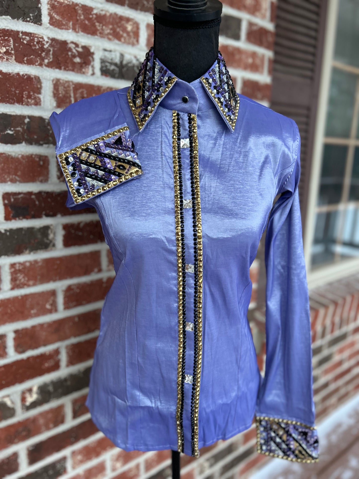 Light Purple & Gold All Day Shirt