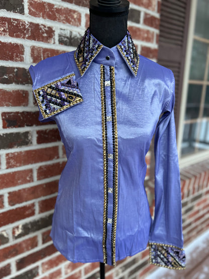 Light Purple & Gold All Day Shirt