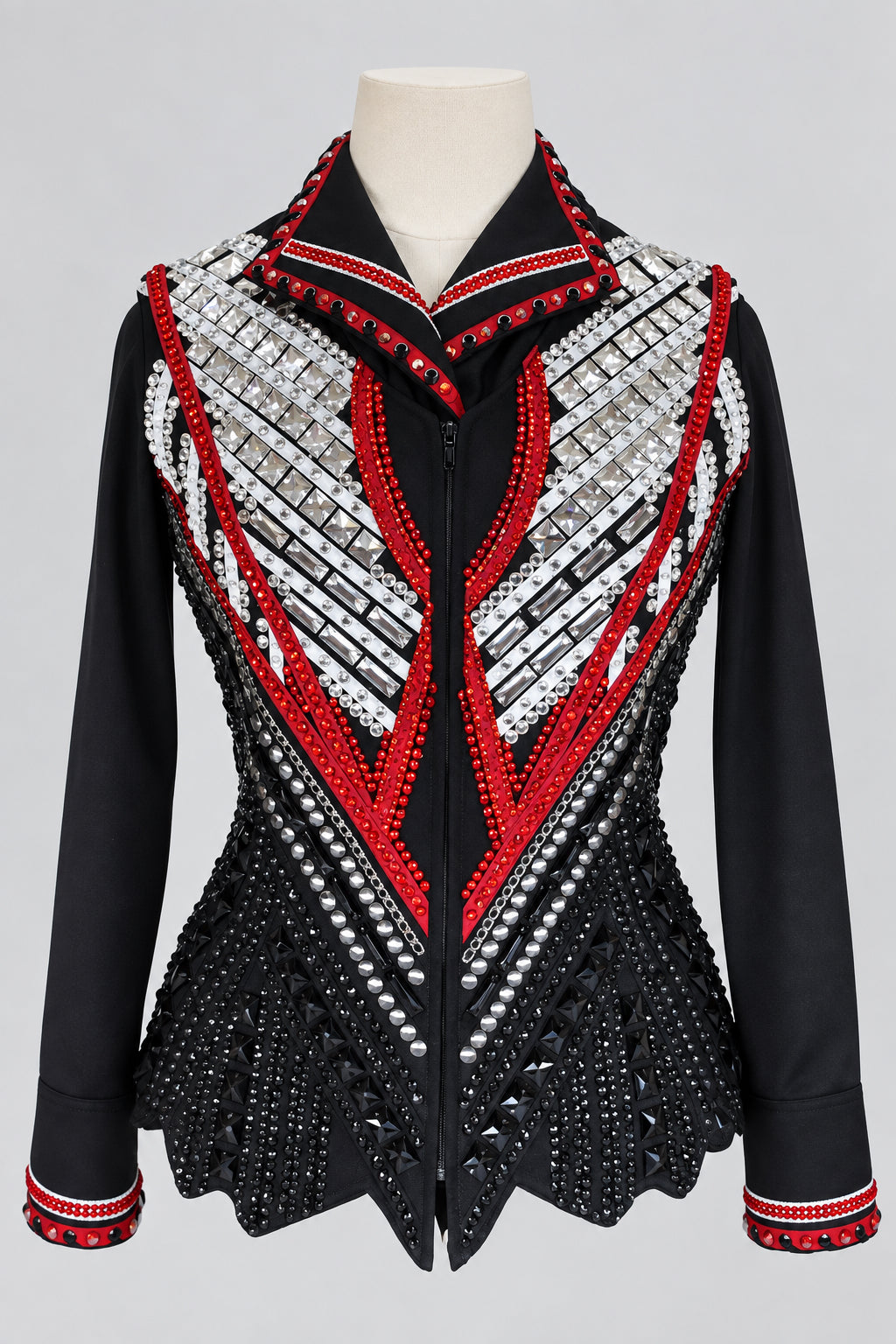 Red, White, Black Set by Showtime Show Clothing