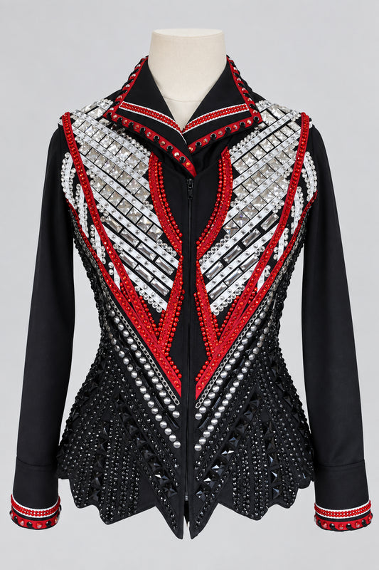 Red, White, Black Set by Showtime Show Clothing