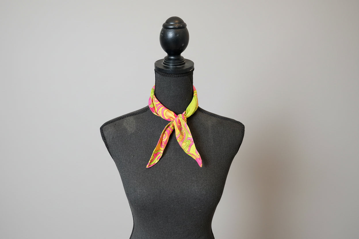Pink/Green Scarf