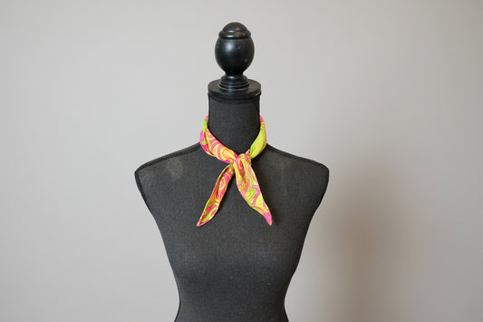 Pink/Green Scarf