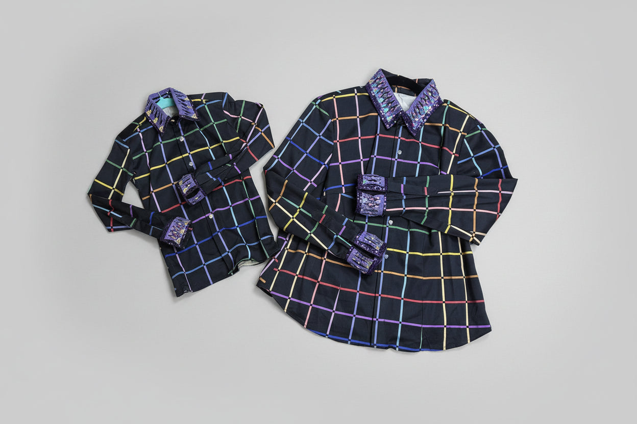 Black Rainbow Leadline Set + Pad