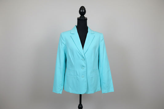 New - Ladies Aqua Blazer