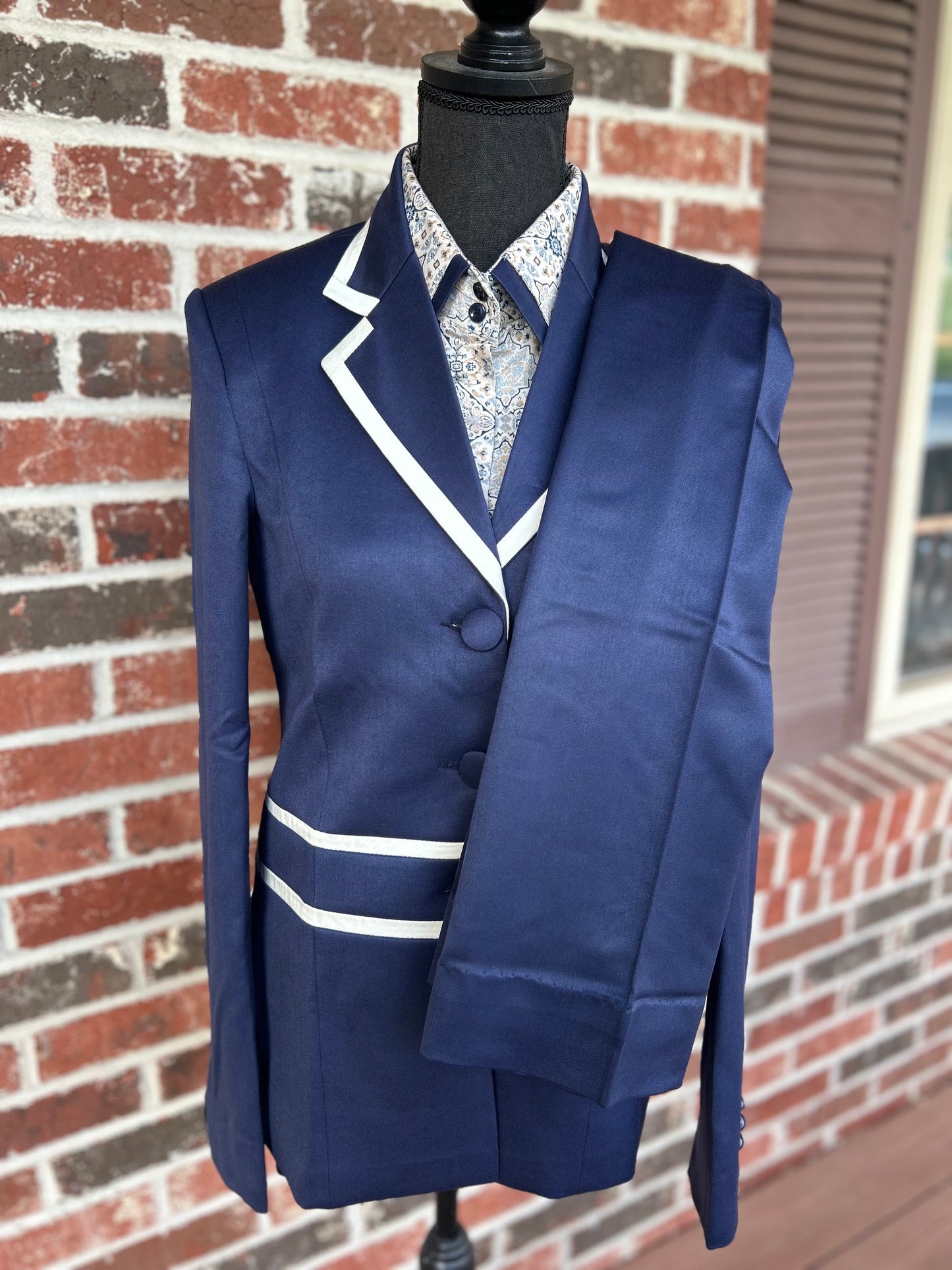 Navy & Ivory Showmanship Suit