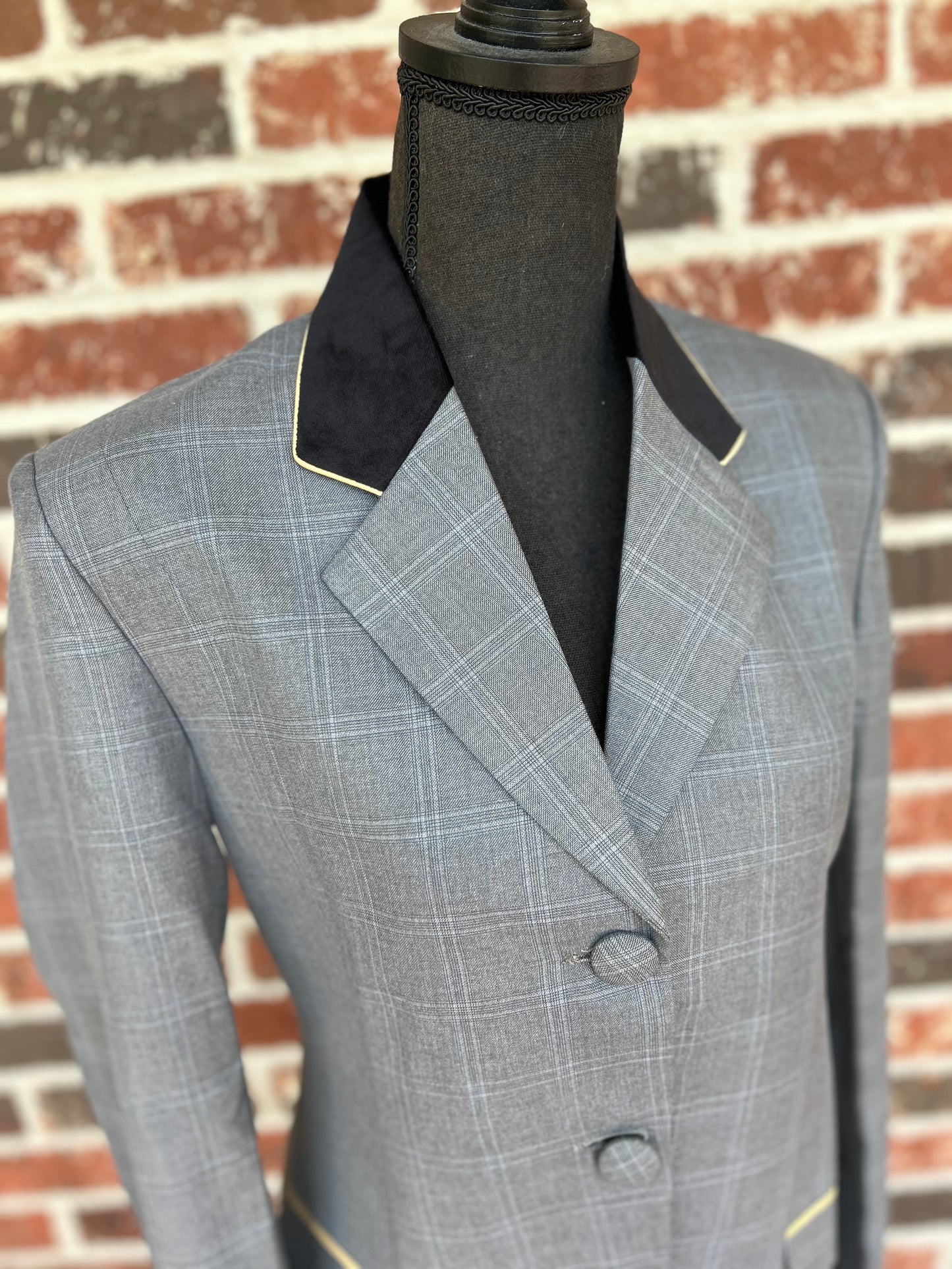 Grey English Show Coat