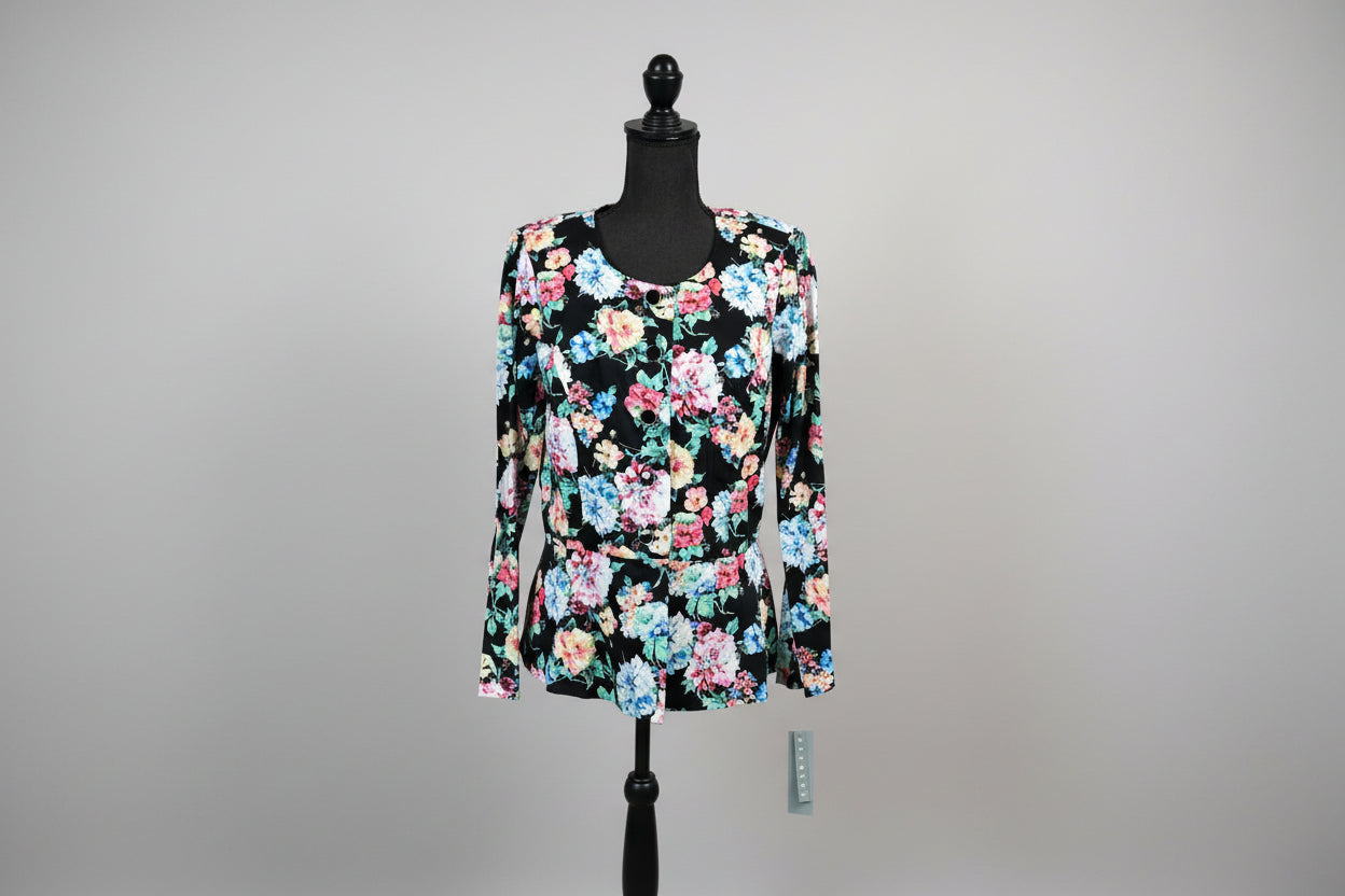 New - Ladies Floral Halter Jacket