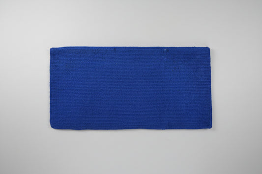 Solid Dark Blue Saddle Blanket
