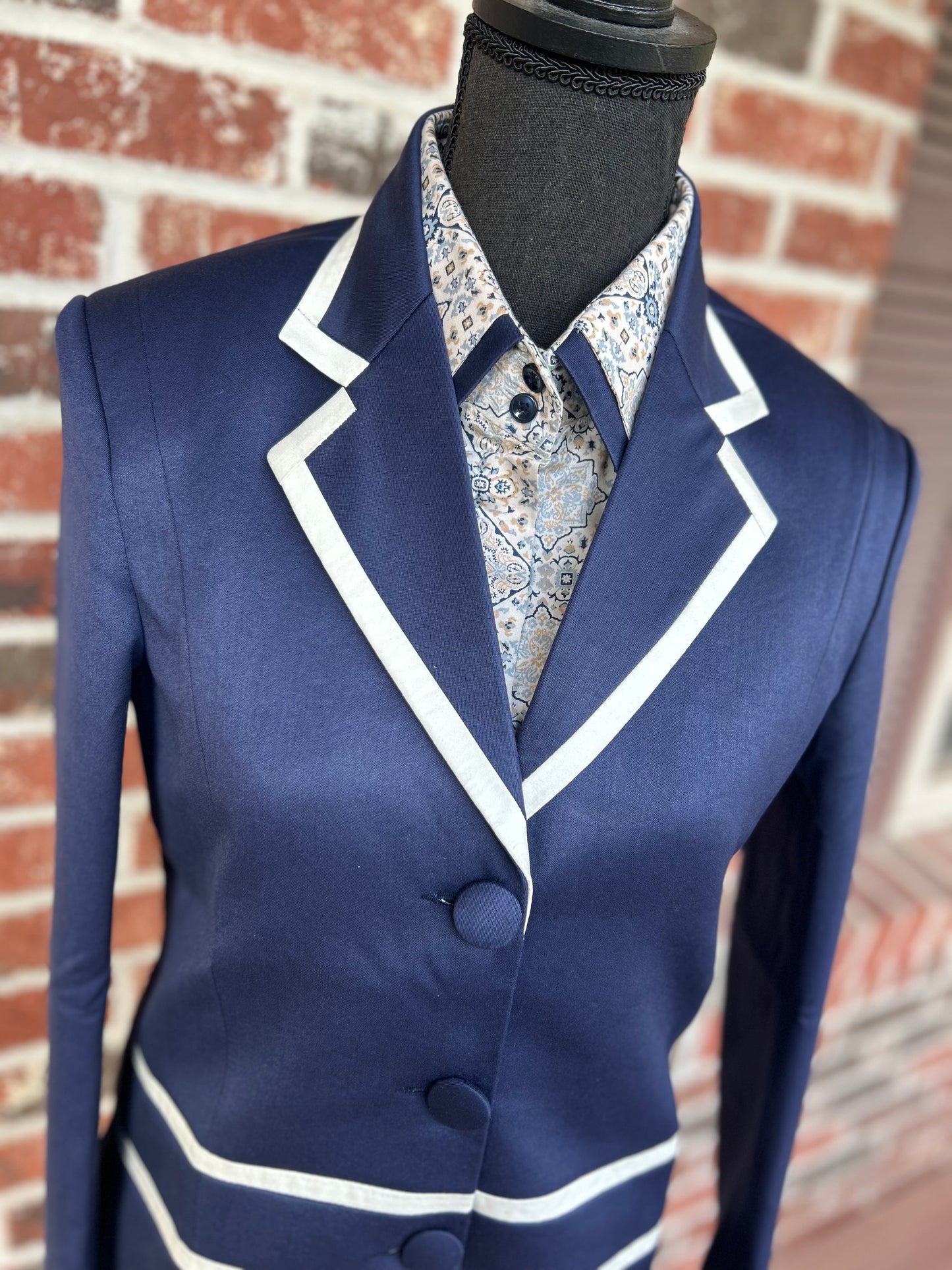 Navy & Ivory Showmanship Suit