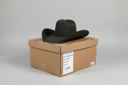 Rods Charcoal Felt Hat - 6 7/8