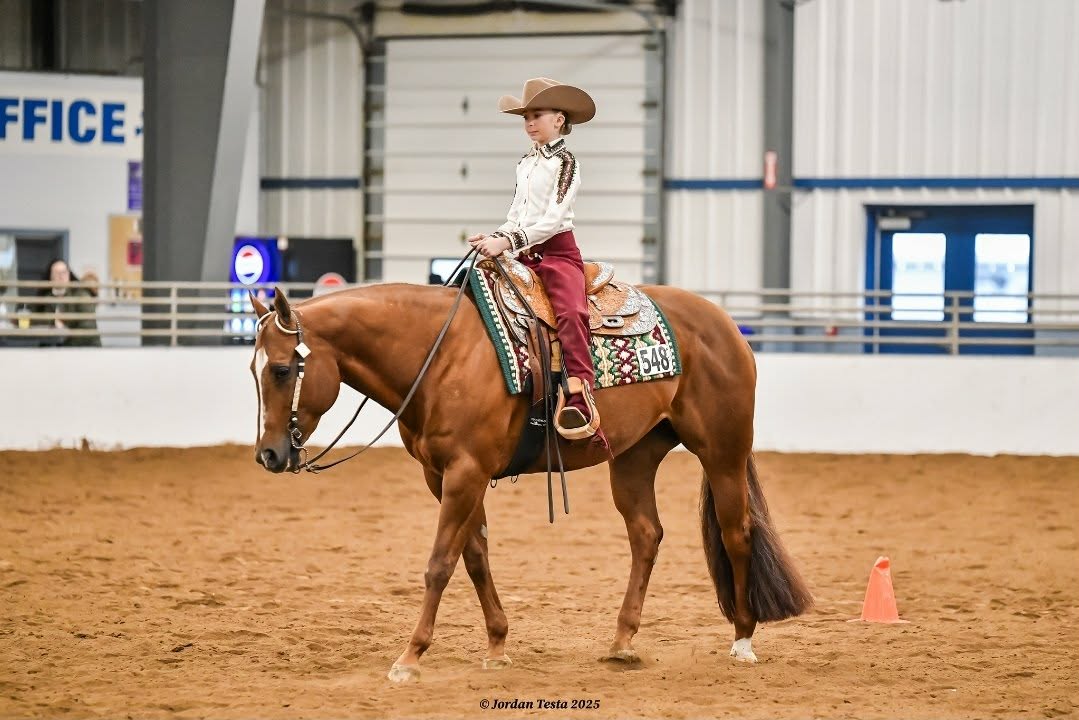 Cream & Burgundy Youth Riding Set - 8-11