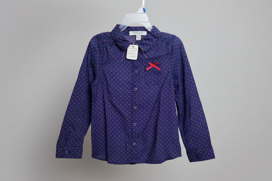 Navy & Red Leadline Shirt - Youth 4/5