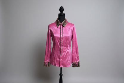 Brown, Pink, Brown Show Set - Ladies 12/14