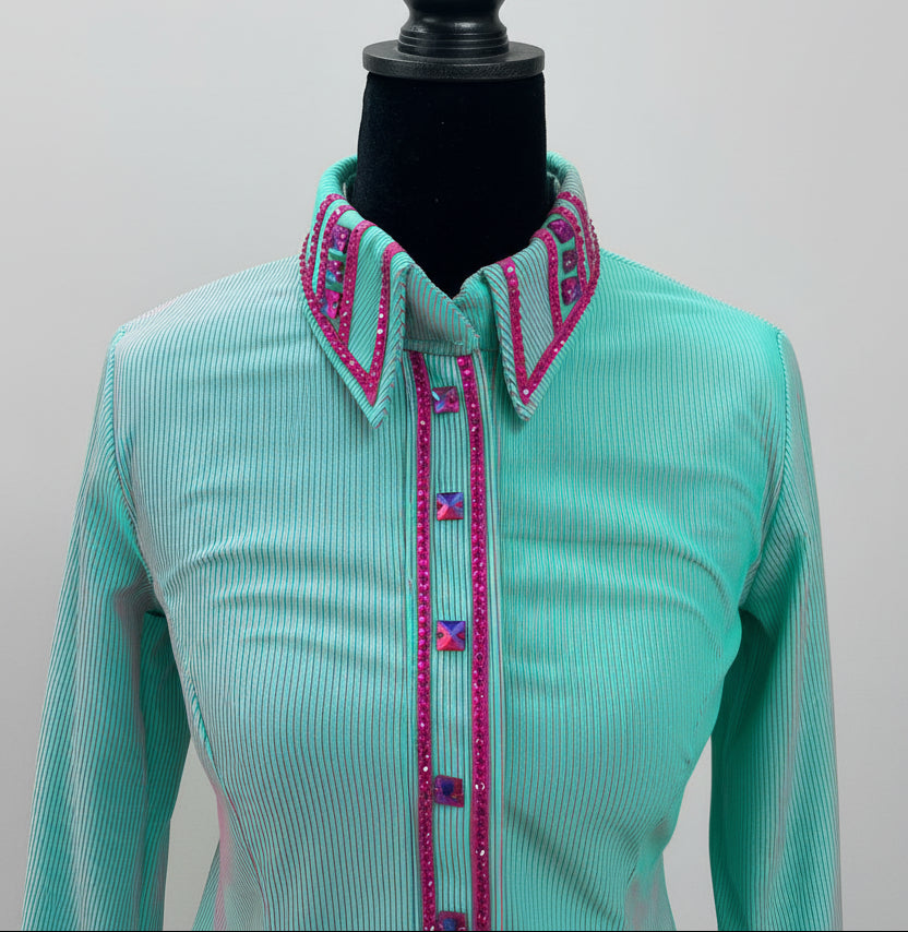 HB Designs - Pink & Mint Green All Day Shirt