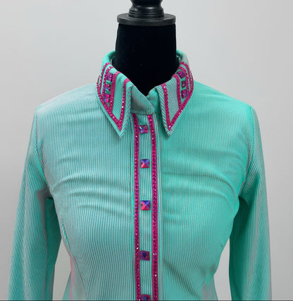 HB Designs - Pink & Mint Green All Day Shirt