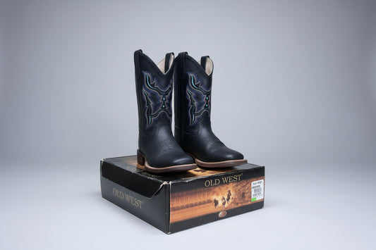 Girls Size 2 Black Boots