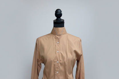 Ladies Gold English Show Shirt- Size 34