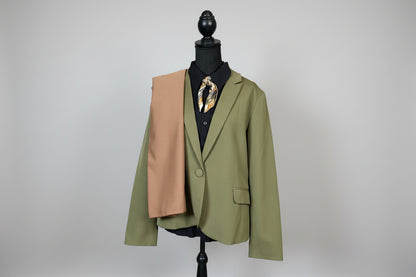 New - Ladies Olive/Rust Showmanship/Halter Suit