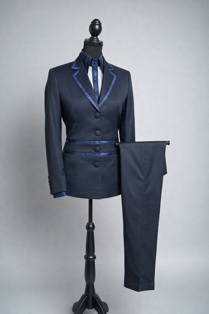 Navy Blue Showmanship/Halter Suit