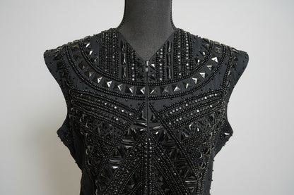 New - Black/Black Show Vest
