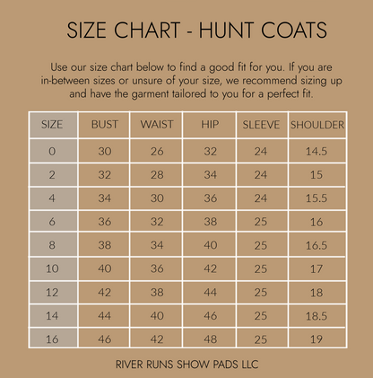 Brown Checkered English Hunt Coat + Matching Shirt