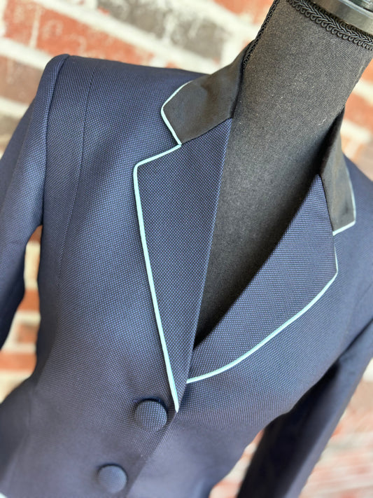 Navy Blue English Show Coat