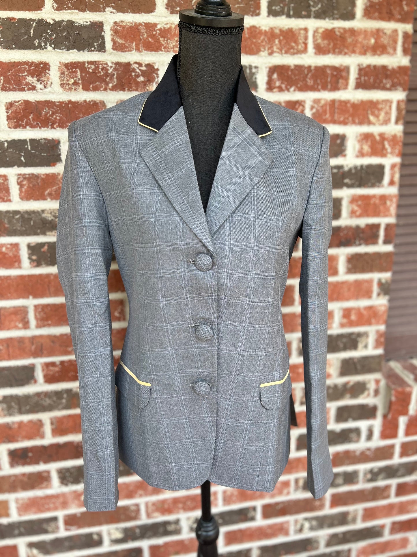 Grey English Show Coat