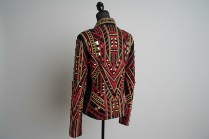 Red/Gold - Western Showmanship Jacket