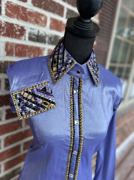 Light Purple & Gold All Day Shirt